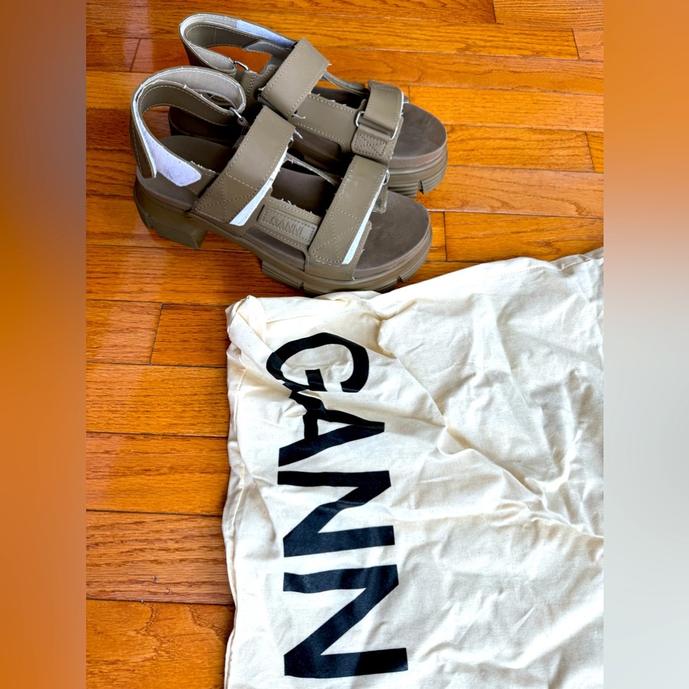 Ganni chunky sandals